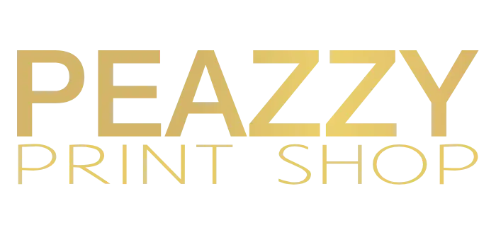 Peazzy Print Shop Studio Logo